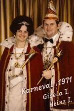 1971 Prinz Heinz I. (Cremer) & Prinzessin Gisela I. (Cremer)