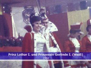 1966 Prinz Lothar I. und Prinzessin Gerlinde I. Karnevalsgesellschaft Waxweiler 1961 e.V.